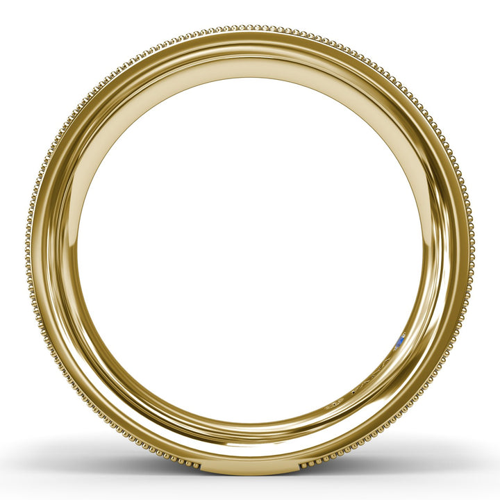 Sandblast Finish Mens Band
