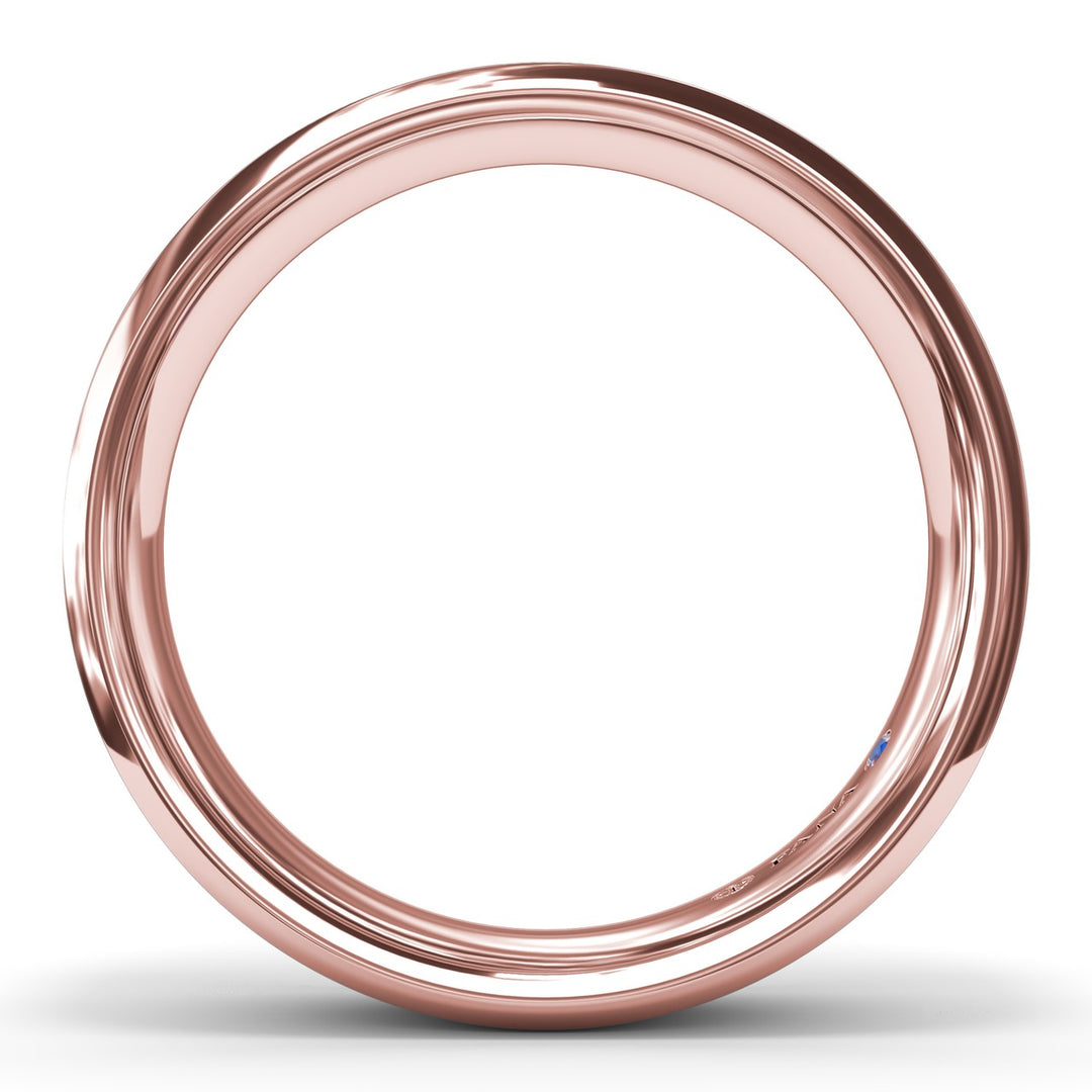Soho Finish Bevel Edge Mens Band