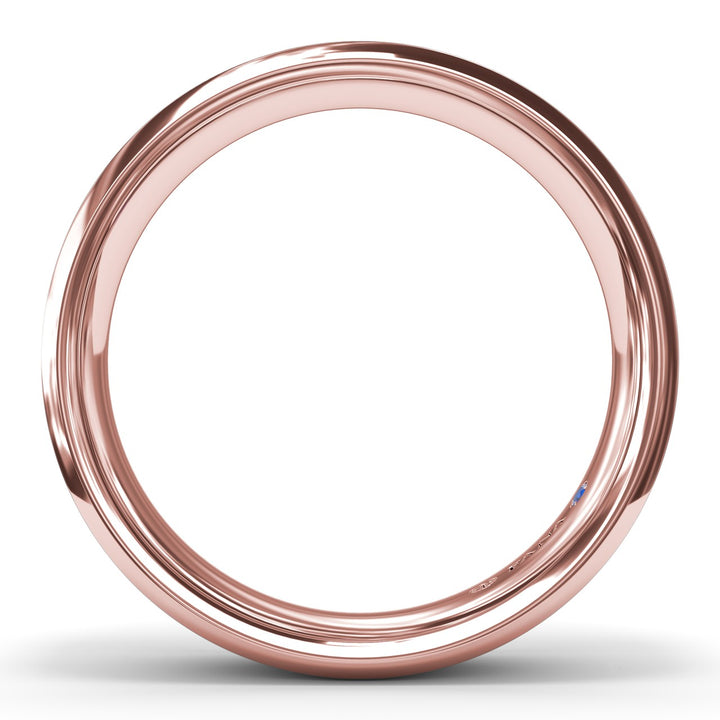 Soho Finish Bevel Edge Mens Band