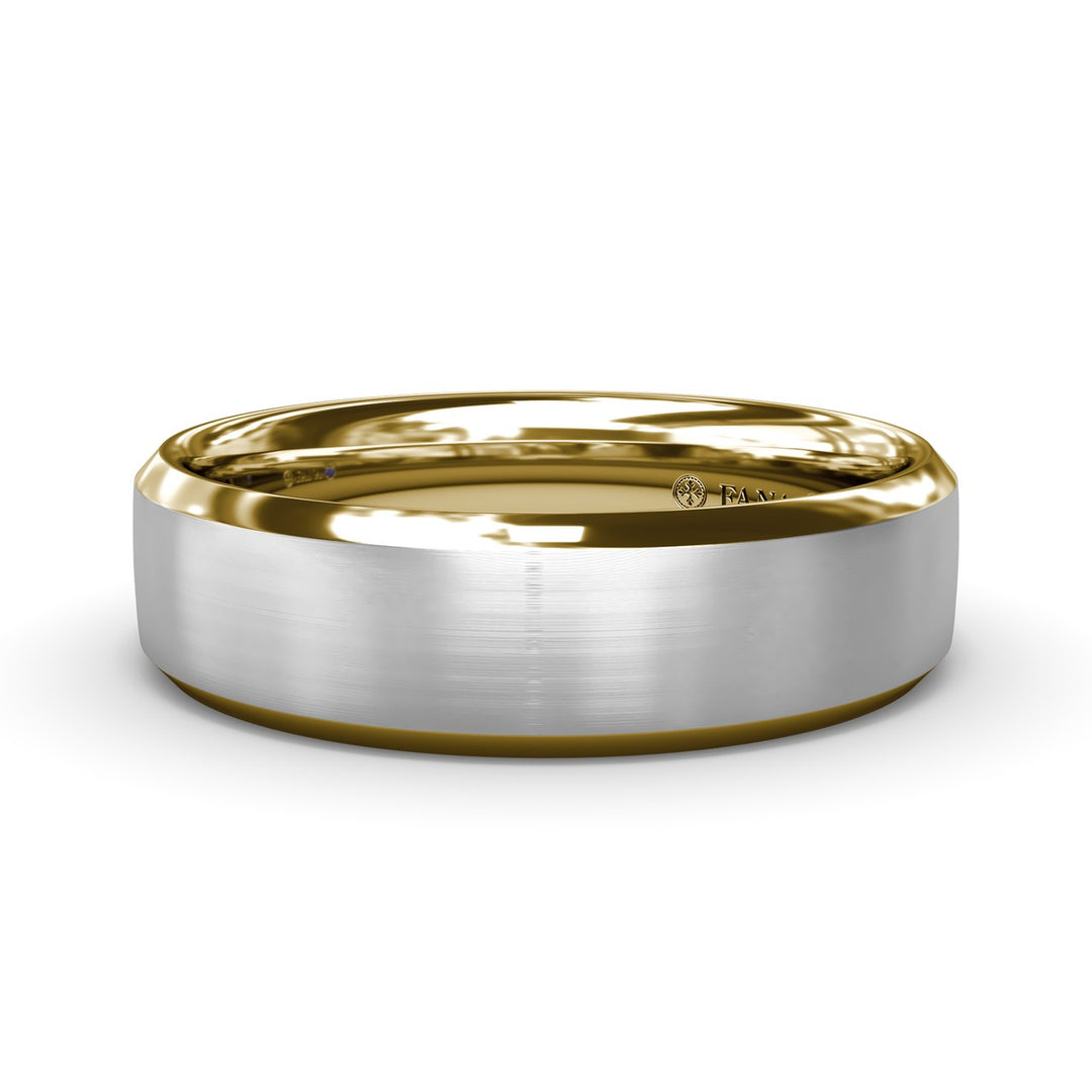 Soho Finish Bevel Edge Mens Band