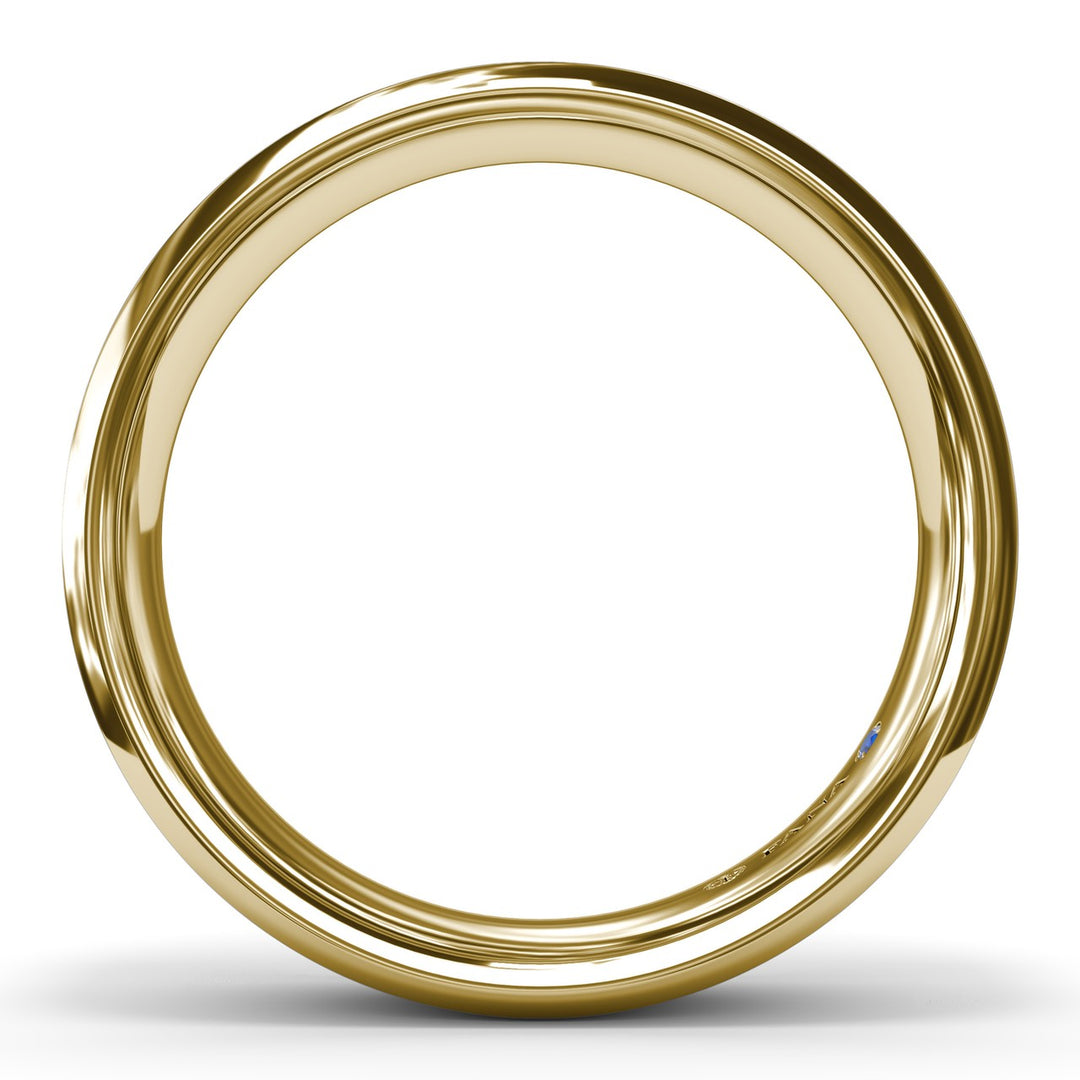 Soho Finish Bevel Edge Mens Band