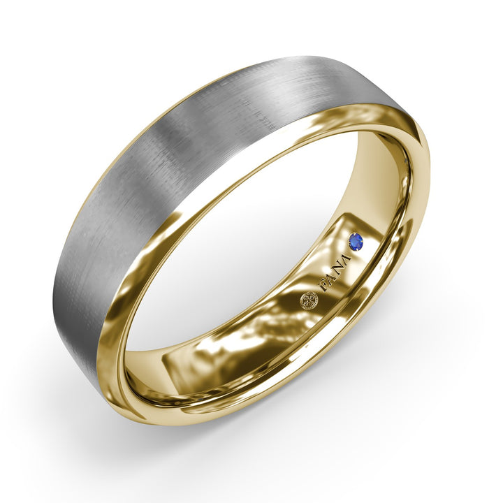Soho Finish Bevel Edge Mens Band