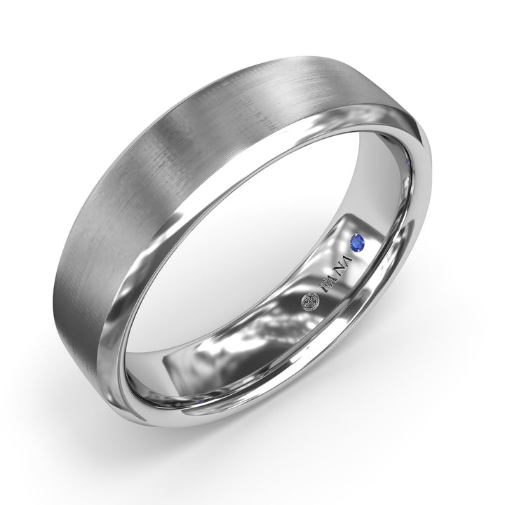 Soho Finish Bevel Edge Mens Band