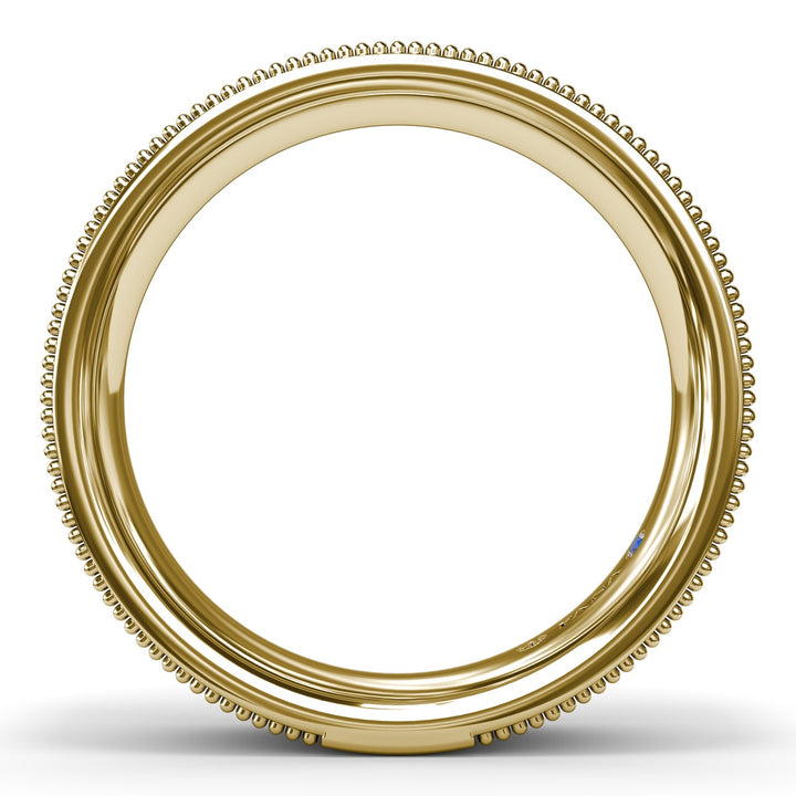 Sandblast Finish Mens Band