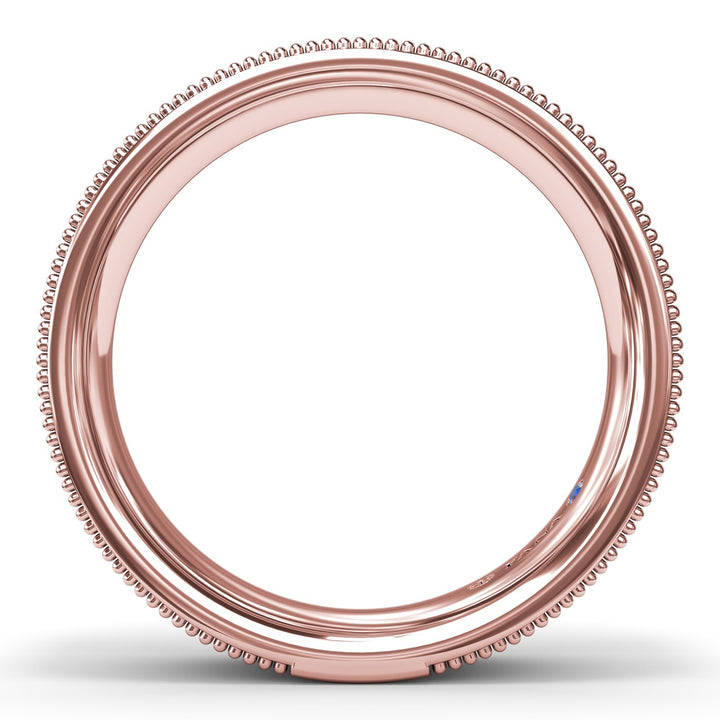 Sandblast Finish Mens Band