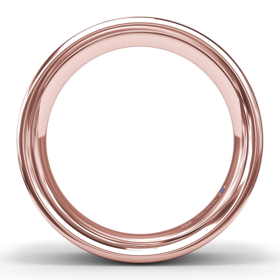Sandblast Finish Mens Band