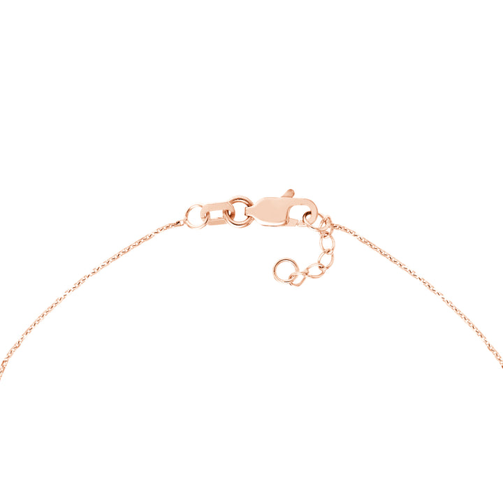 Diamond-Cut Curved Bar on Chain Bracelet