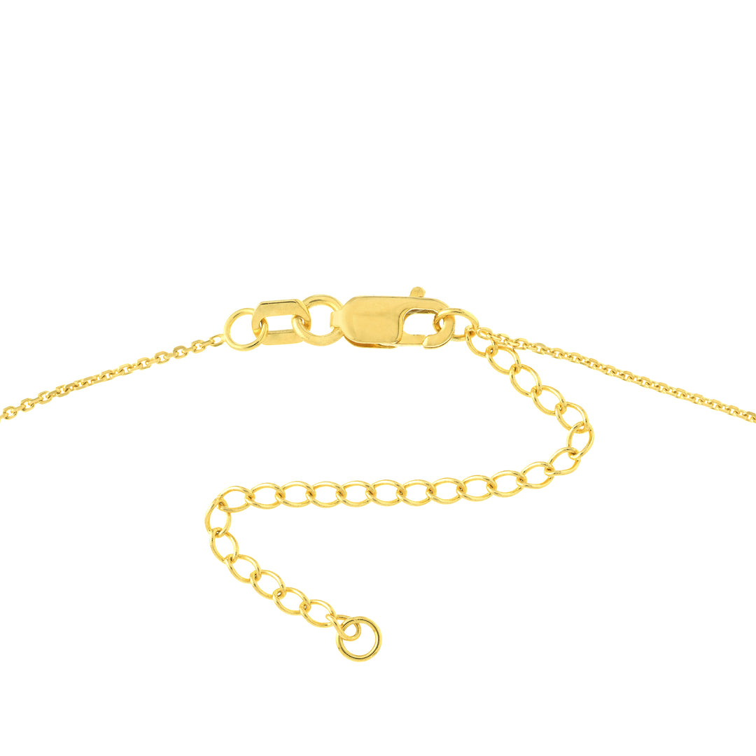 Open Wire Heart Adjustable Necklace