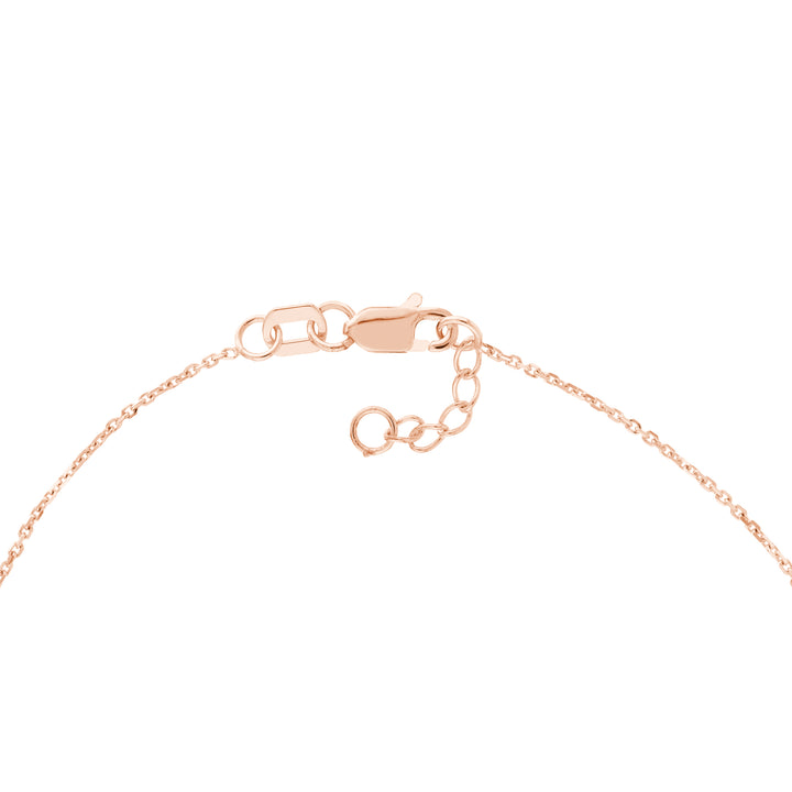Sideways Cross on Chain Adj. Bracelet