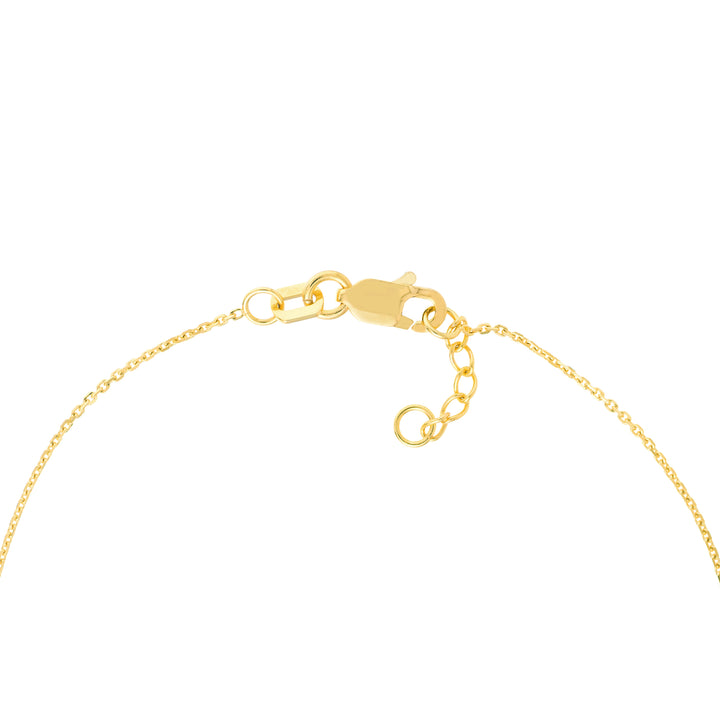 Sideways Anchor Adjustable Bracelet