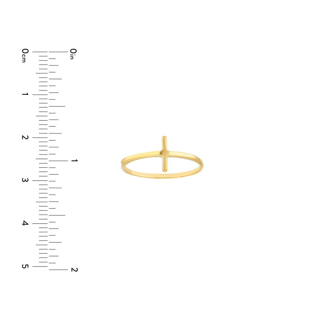 Sideways Cross Ring