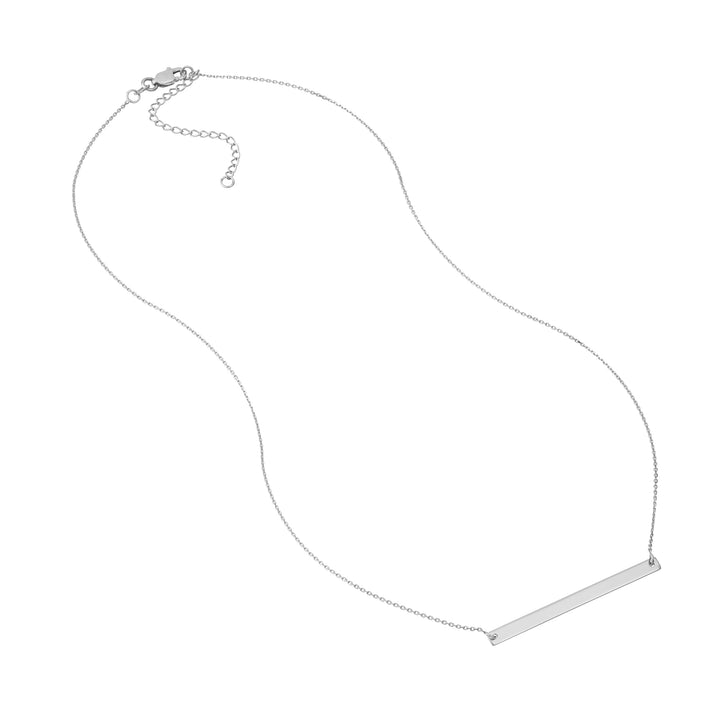 Thin Bar Adjustable Necklace