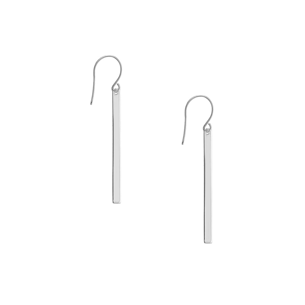 Bar Dangle Earrings on Fish Hook