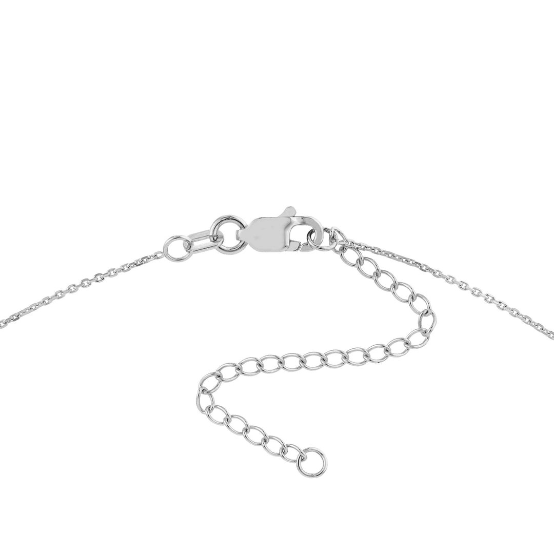 CZ Heartbeat Adjustable Necklace