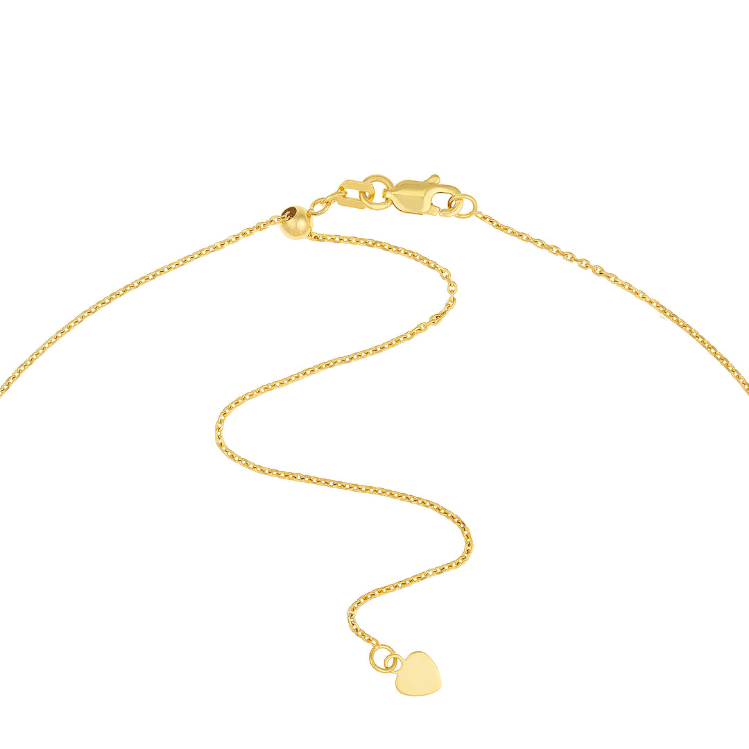 Mini Disc Dangles Adjustable Choker