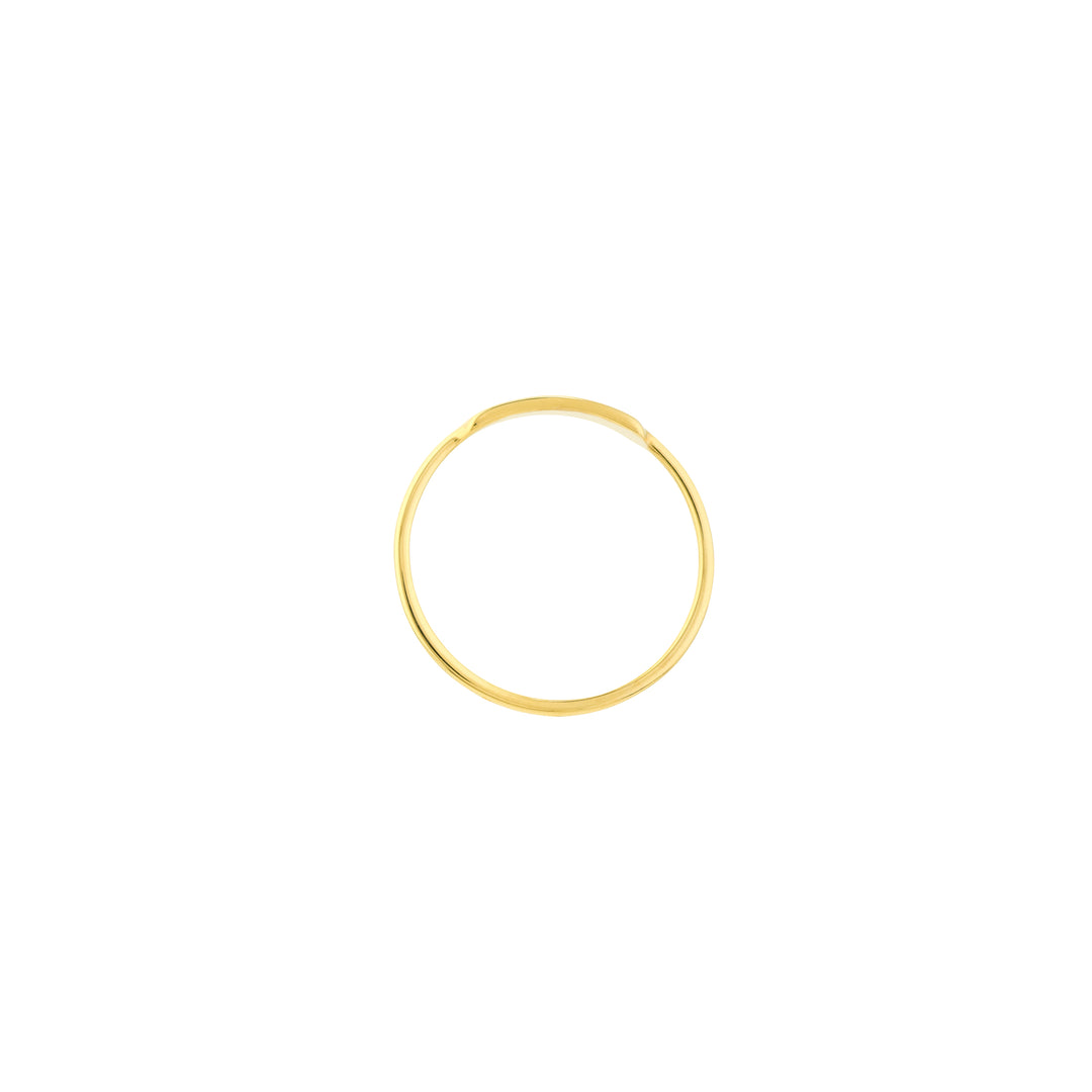 Small ID Bar Wire Ring