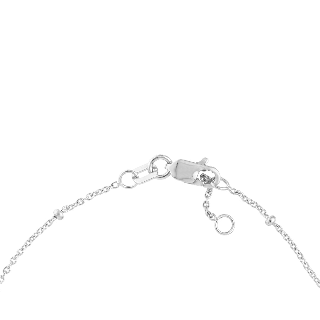 Diamond Bezels and Beads Bracelet