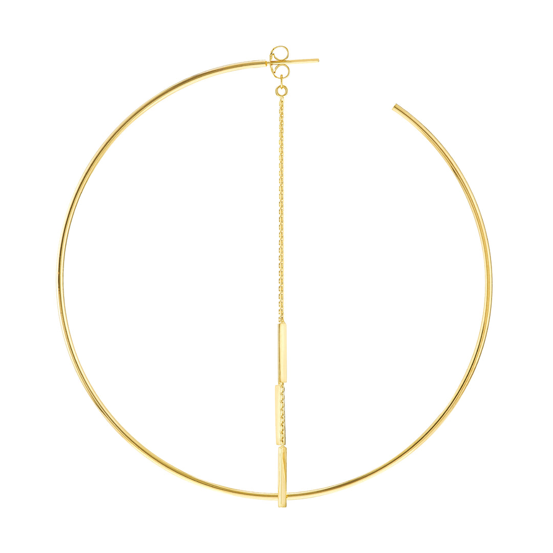 Cable Chain and Bar Earring Extensions