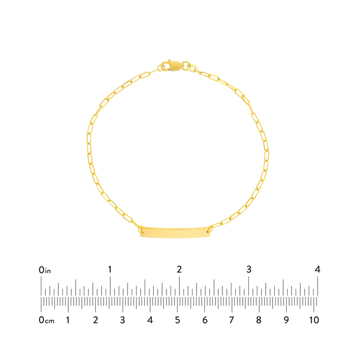Kids ID Bracelet on D/C Long Anchor Chain