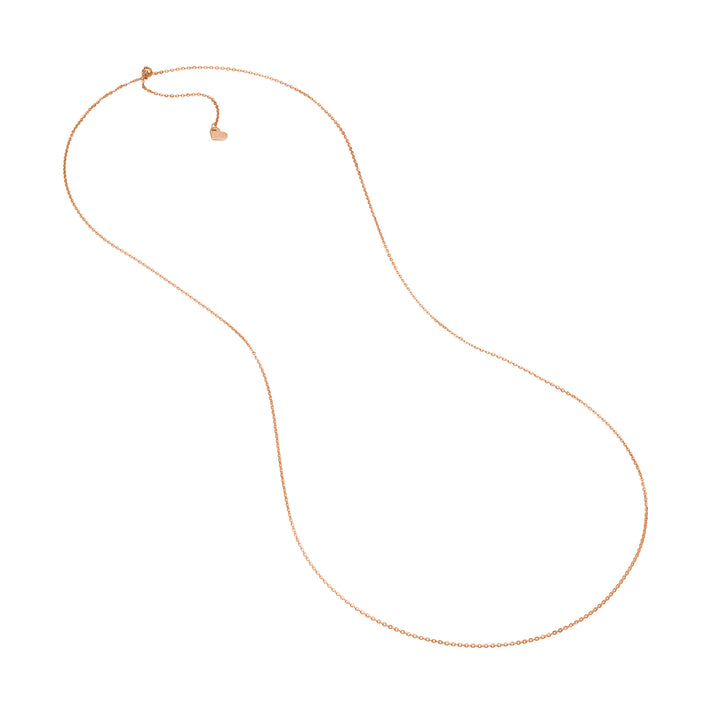 1.1mm D/C Brill Cable Chain with Slider Bead