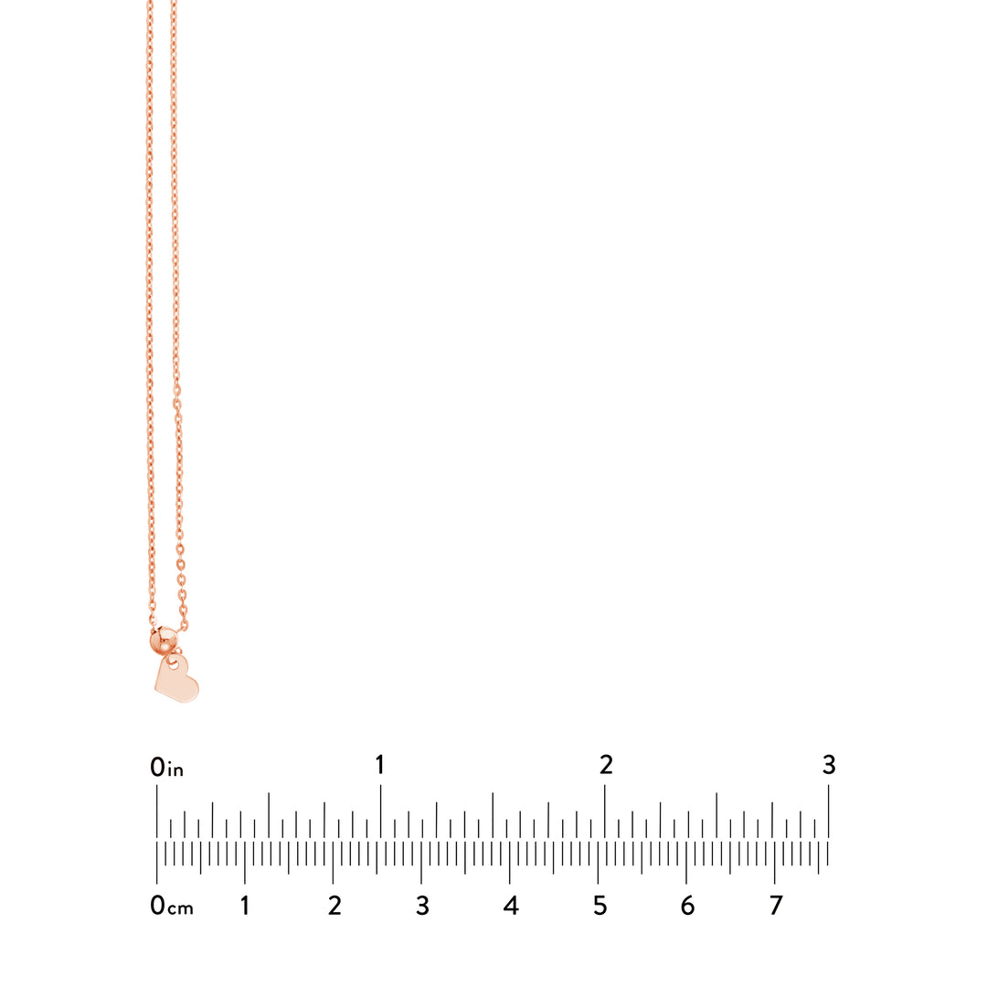 1.1mm D/C Brill Cable Chain with Slider Bead