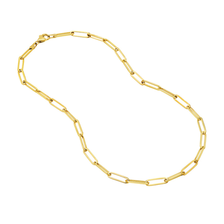 5.10mm Designer Paper Clip Long Link Chain