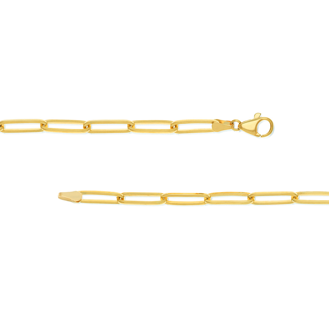 5.10mm Designer Paper Clip Long Link Chain