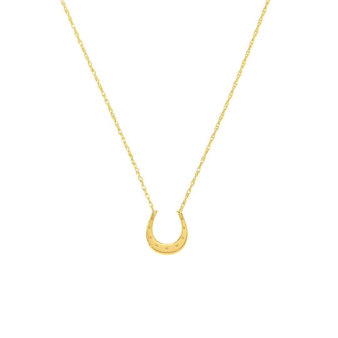 So You Mini Horse Shoe Adjustable Necklace