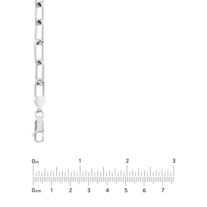 Sterling Silver Paper Clip Chain