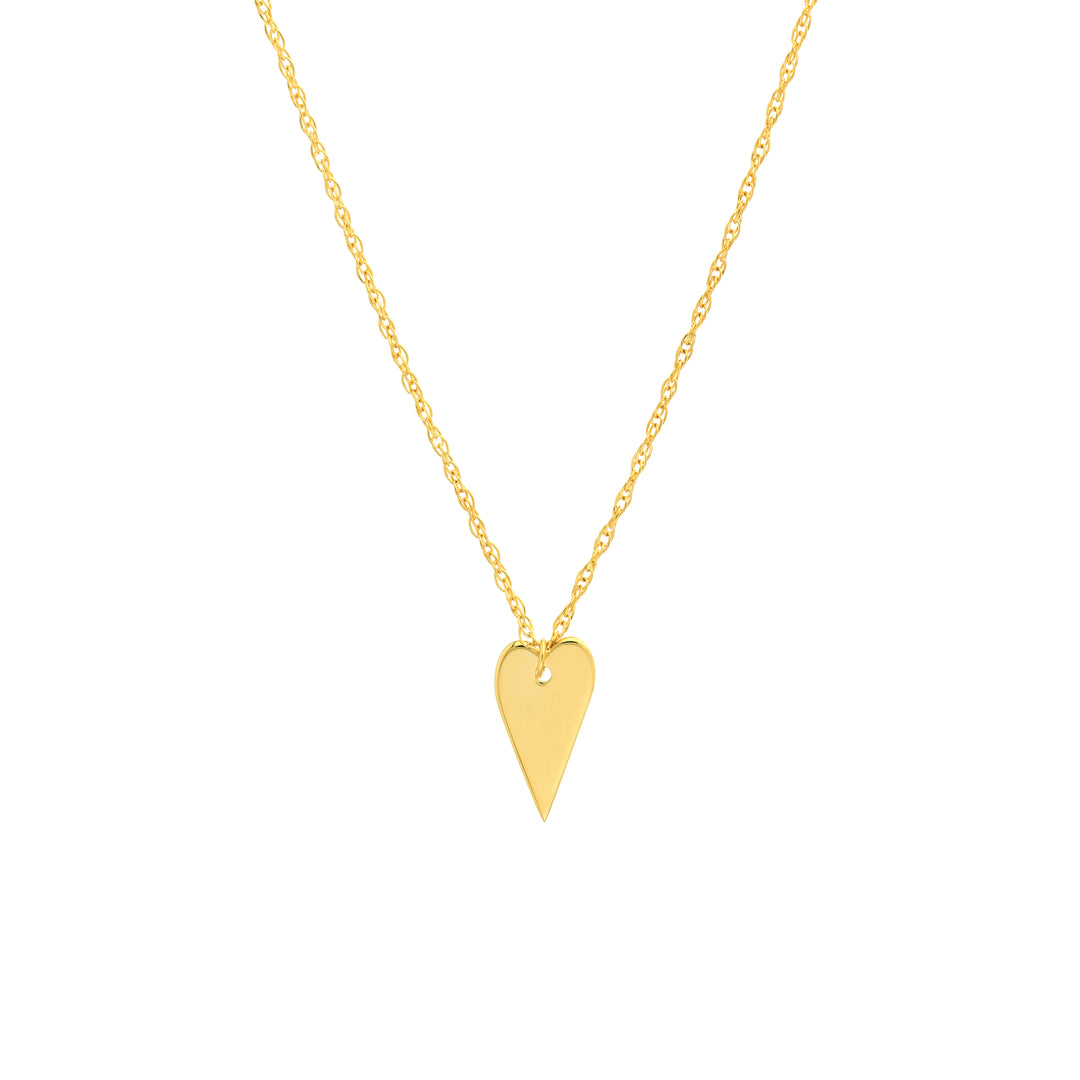 So You Mini Engravable Heart Adj Necklace