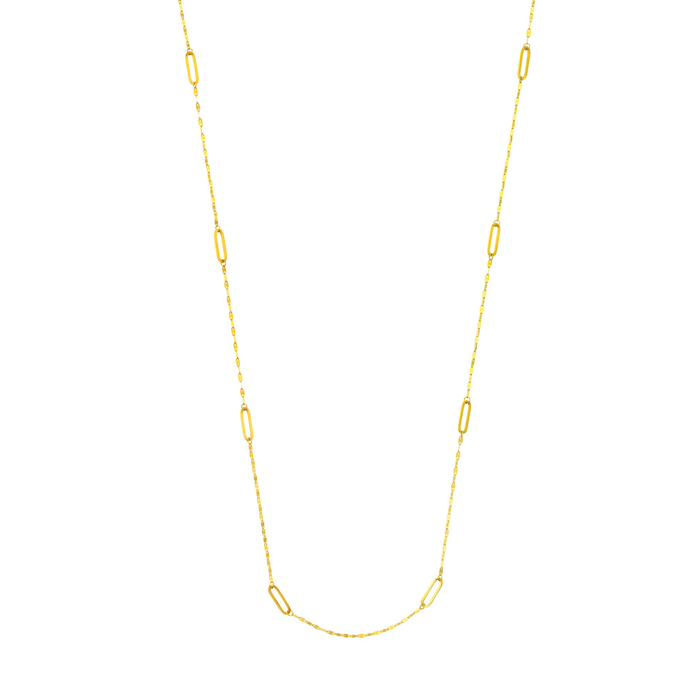 Paper Clip Stations on Hammered Forzentina Chain