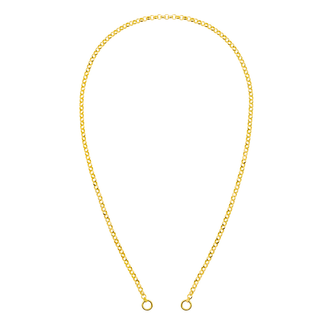 Hollow Rolo Split Chain