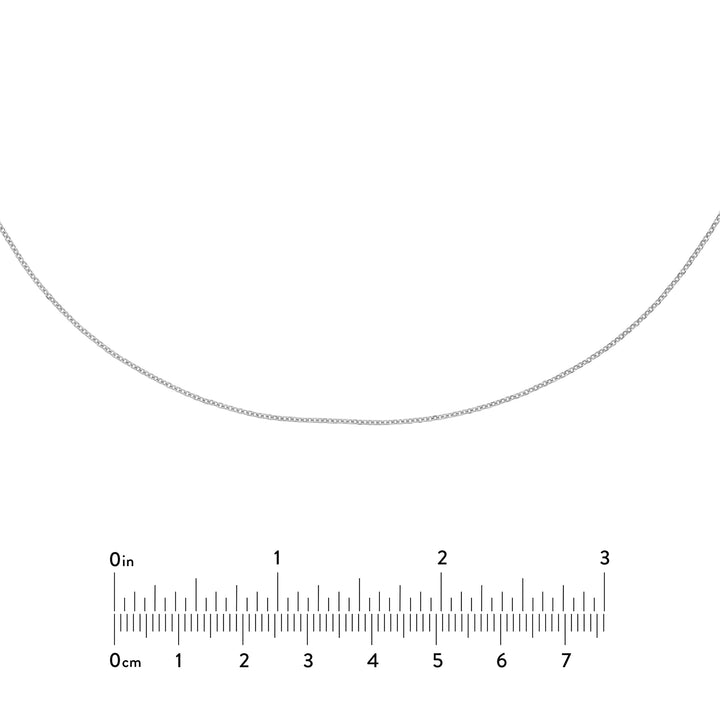 Diamond-Cut Cable Choker Chain