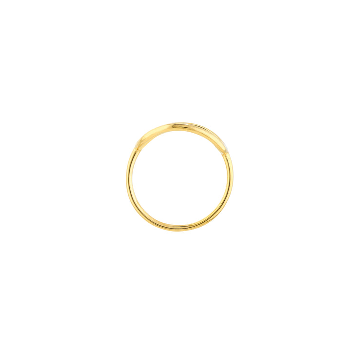 Organic Open Circle Ring