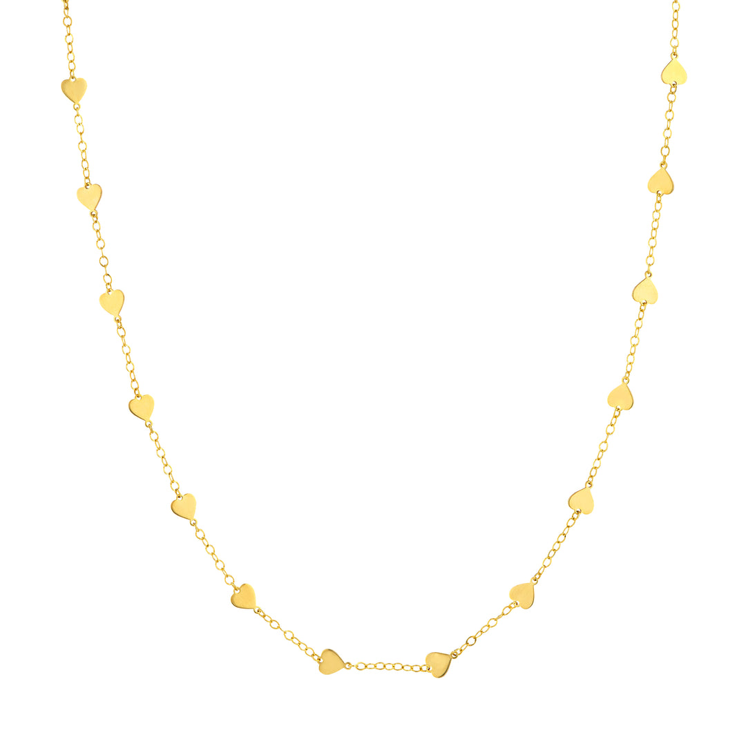 Heart Station Necklace