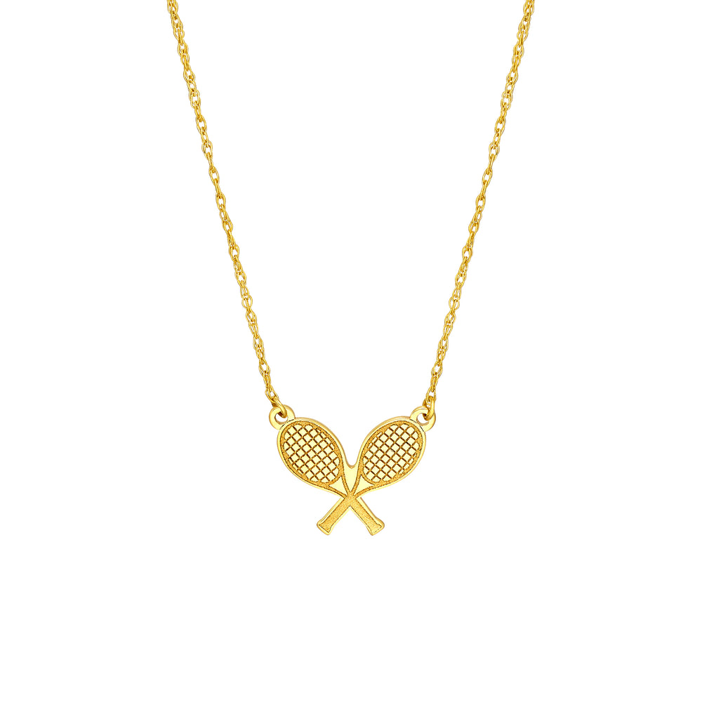 So You Tennis Rackets Necklace