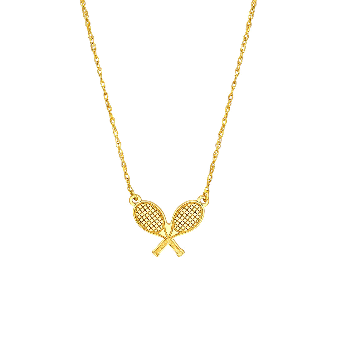 So You Tennis Rackets Necklace