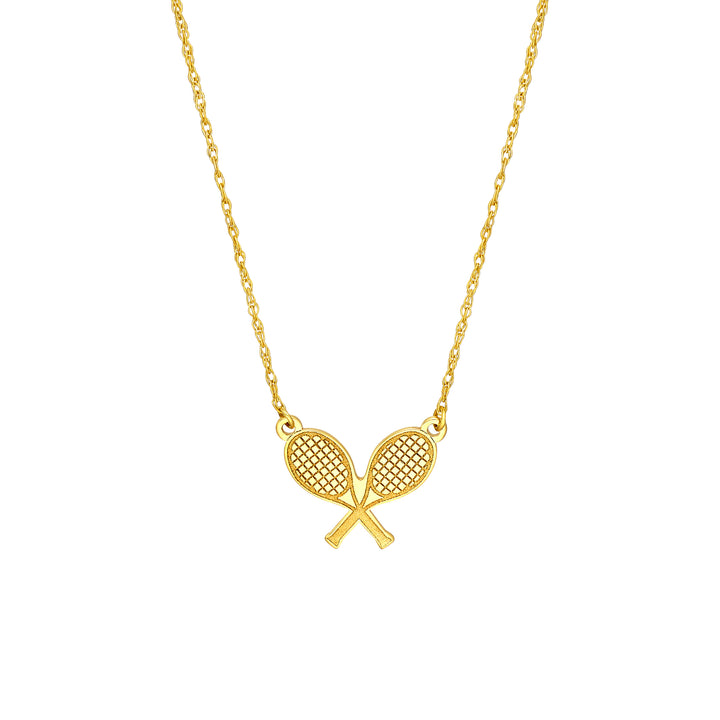 So You Tennis Rackets Necklace