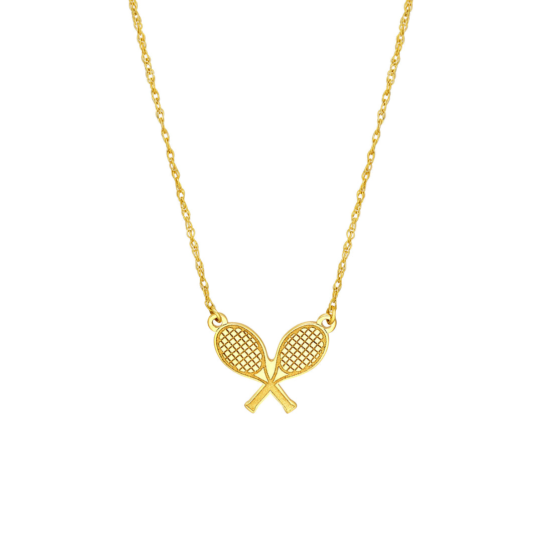 So You Tennis Rackets Necklace