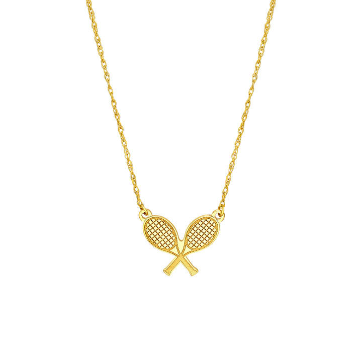 So You Tennis Rackets Necklace
