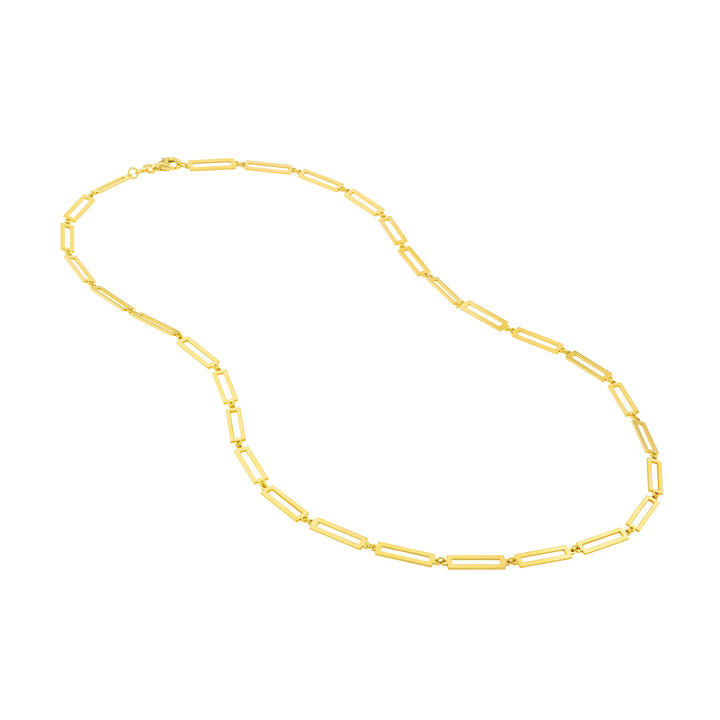 Rectangular Link Station Chain