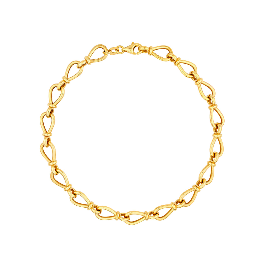 Teardrop Link Bracelet