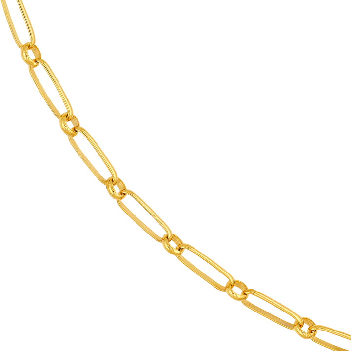 Oval and Round Open Link Chain