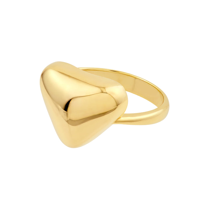 Puffy Triangle Ring