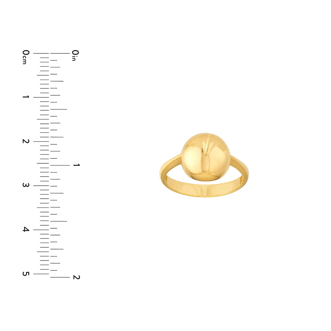 Puffy Round Ring