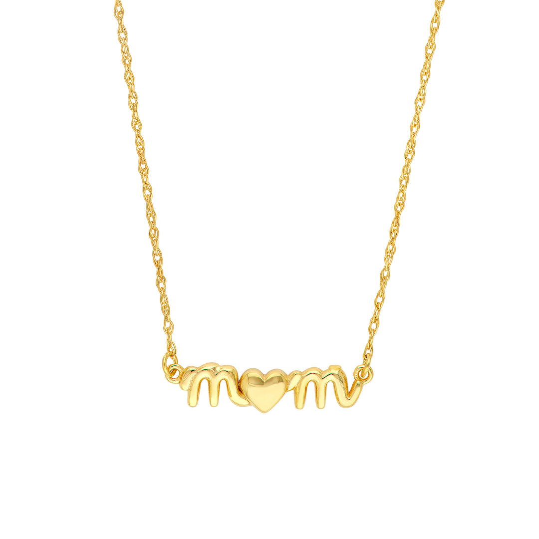 Mom Heart Necklace