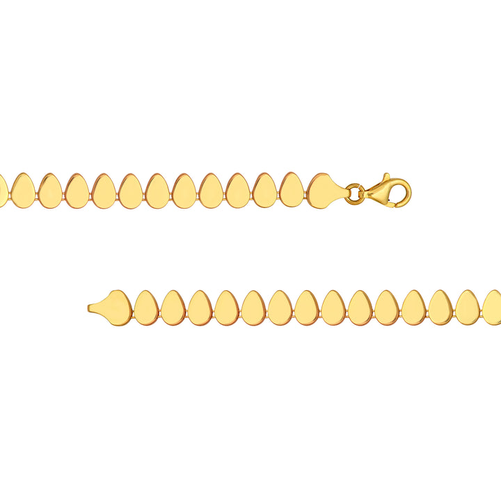 Flat Teardrop Link Chain
