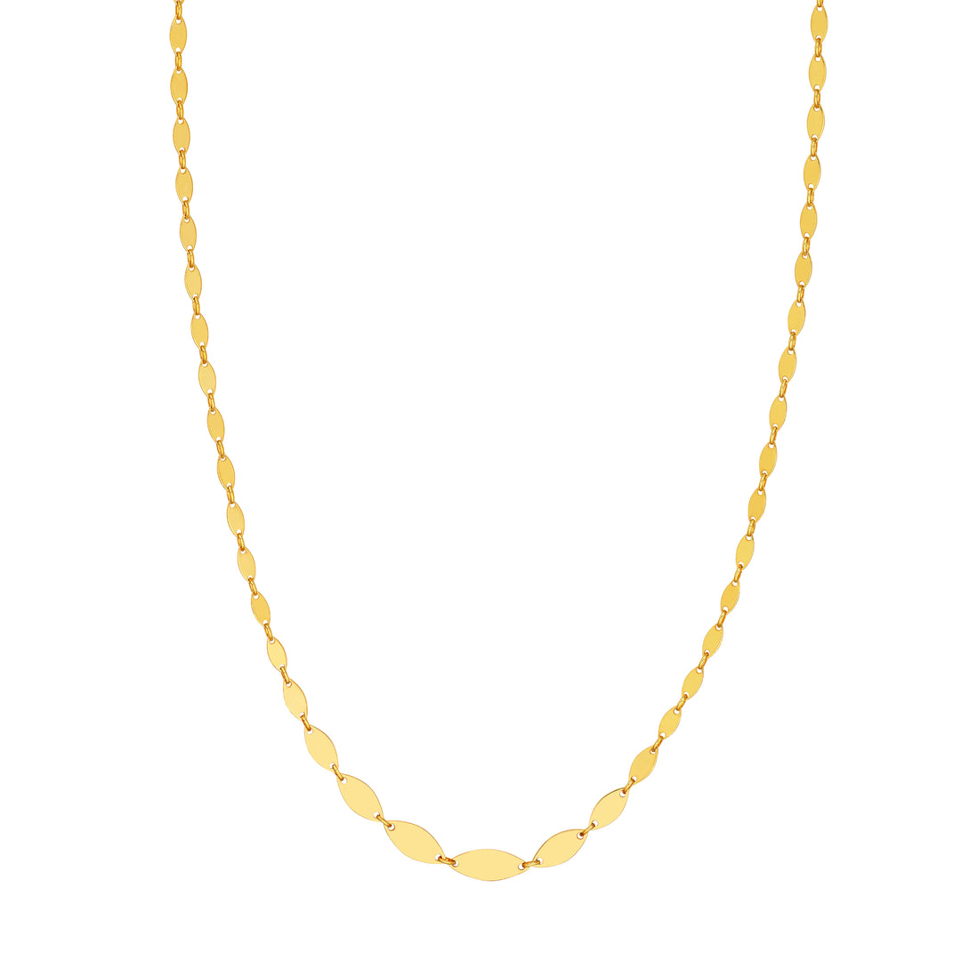 Graduated Diamond Shaped Necklace