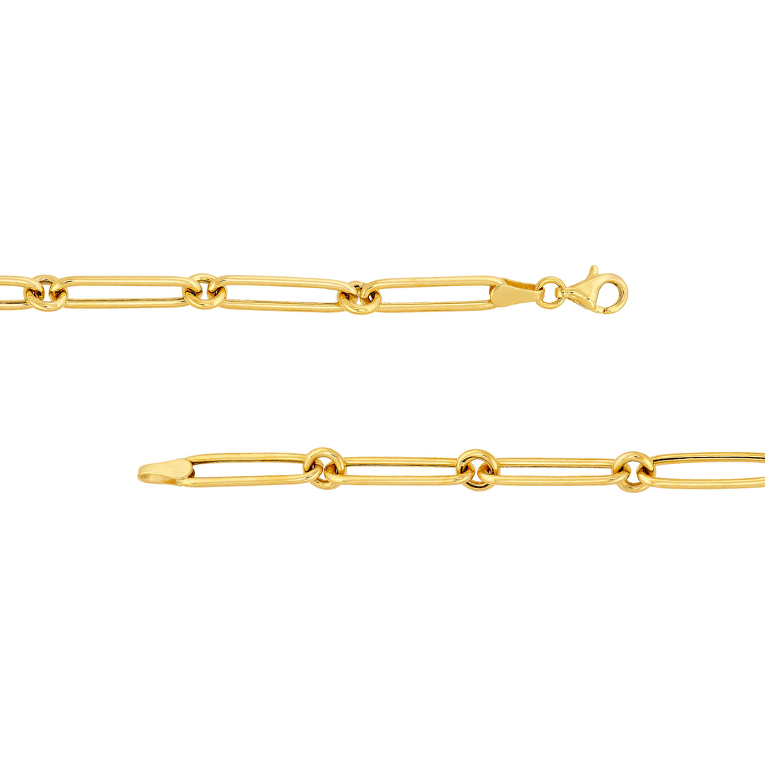 Hollow Fancy Link 1+1 Chain