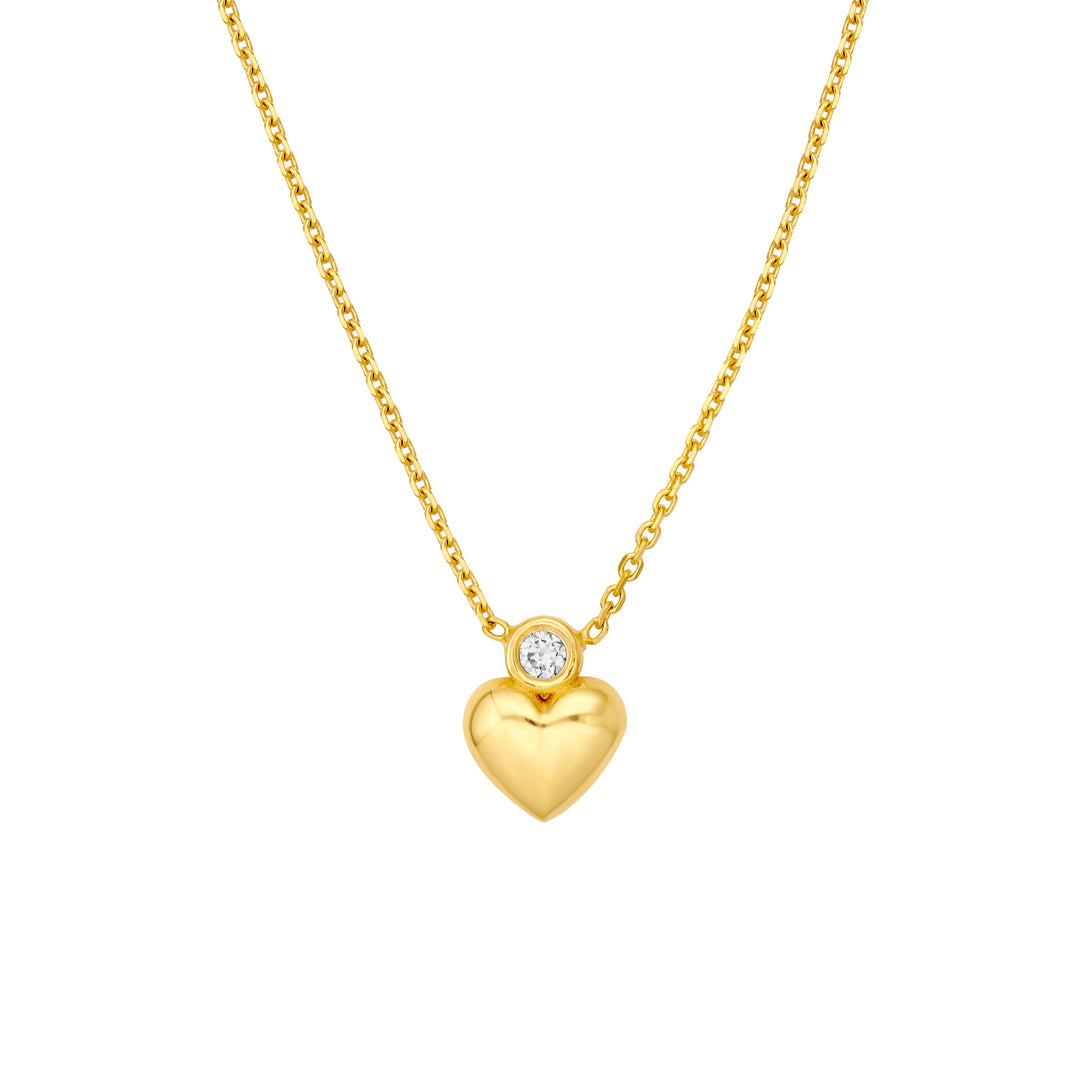So You Diamond Heart Necklace